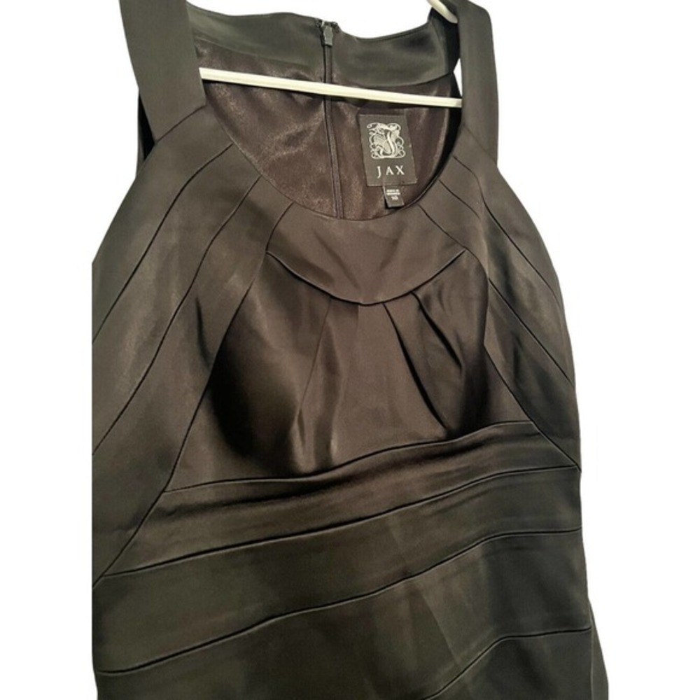 JAX Women Size‎ 10 Black Sleeveless Mini Dress - Picture 3 of 6